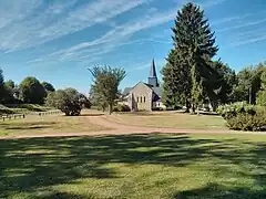 Église de la commune, ancienne chapelle de la commanderie templière