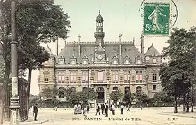 L'hôtel de ville au début du XXe siècle