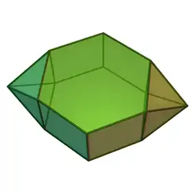 Image illustrative de l’article Prisme hexagonal parabiaugmenté