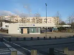 Entrée piétons du Parc Relais Villejean - Université