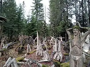 Parc aux sculptures de Parikkala.