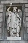 Statue de saint Denis.