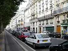 Vue du boulevard, à hauteur de la rue Saint-Sabin, côté est.