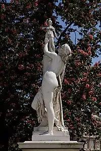 Cassandre se mettant sous la protection de Pallas (1877), Paris, jardin des Tuileries.