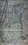 Carte du bois de Boulogne en 1913 (idem).