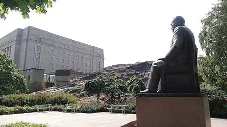 Statue de Kyösti Kallio.