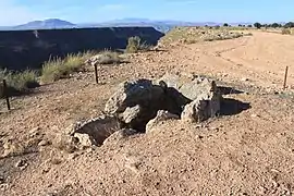 Dolmen 116, rectangulaire.