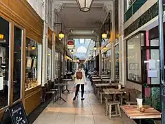 Vue en direction rue Faubourg Montmartre