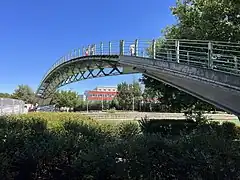 La passerelle en 2022.