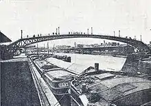 Passerelle de la Vilette, Paris.