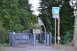 La passerelle des Jardiniers.