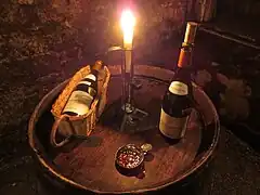 Dégustation d'Aloxe-corton (AOC)