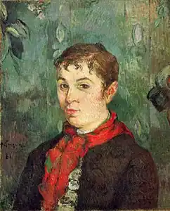 La Fille du patron, Paul Gauguin, 1886.