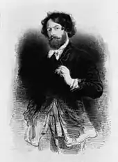 Paul Gavarni, autoportrait