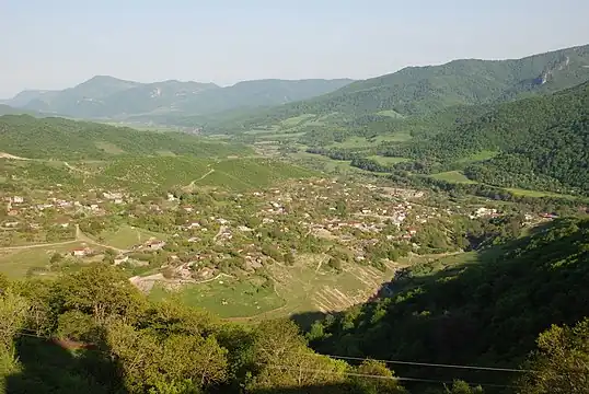 Paysage du Haut-Karabagh.