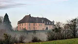 Le château d'Uzel.