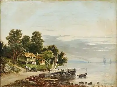 1835, huile sur panneau, 28 × 37 cm