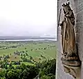 La Vierge en patronne de la Bavière, château de Neuschwanstein