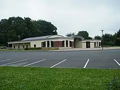 Salle communale à Pertain.