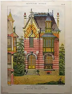 Maison rue du Maréchal-Joffre, architectes Leseine frères.