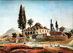 La Mosquée Fetichié et la Tour des Vents à Athènes