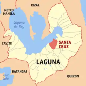 Localisation de Santa Cruz