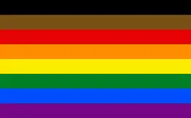 Version créée en 2017 par l'entreprise de marketing Tierney à la demande de la ville de Philadelphie afin de valoriser les communautés afro-américaines LGBT.