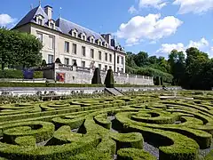 Le château d'Auvers ou de Léry.