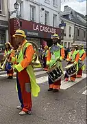 Un des orchestres de la Cany parade 2023
