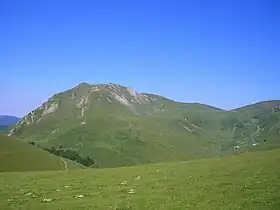 Vue du pic de Bizkarzé.