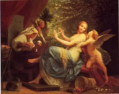 L'Innocence séduite par l'Amour, 1886, New York, musée d'Art Dahesh.