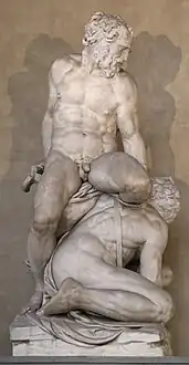 Samson et un Philistin, Florence, Palazzo Vecchio.