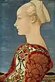 Antonio Pollaiolo, Portrait de jeune femme, 1470