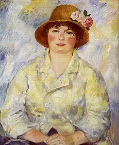 Portrait de Madame Renoir (vers 1885), Philadelphia Museum of Art.
