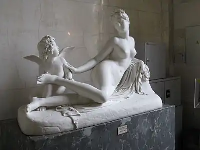 Cupidon tirant une épine du pied de Vénus, Saint-Pétersbourg, musée de l'Ermitage.