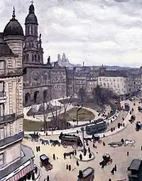 Place de la Trinité de Paris, Albert Marquet (1911), musée de l'Ermitage.