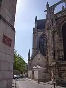 Place Grégoire-de-Tours, côté ouest