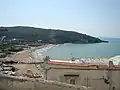 La plage et la pointe Montepucci