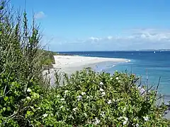 Plage des grands sables.