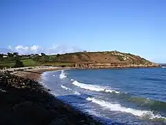 La plage du Guerzit à Plougasnou