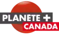 Logo actuel de Planète+ Canada.
