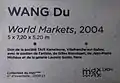 Plaque de World Markets.