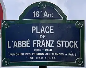 Voir la plaque.