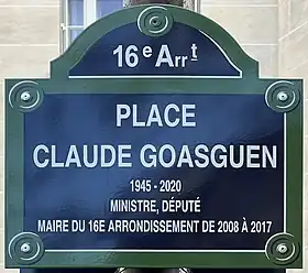 Voir la plaque.