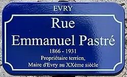 Rue Pastré à Evry