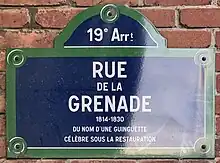Voir la plaque.