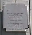 Autre plaque à la même adresse.