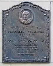 Plaque au no 5 bis.