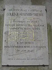 Ancien collège du Bourg-Moyen.