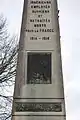 Monument aux morts de la Compagnie des mines de Lens.